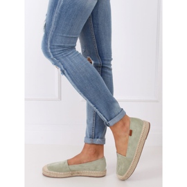 Classic espadrilles aquamarine 99-23A Green 2