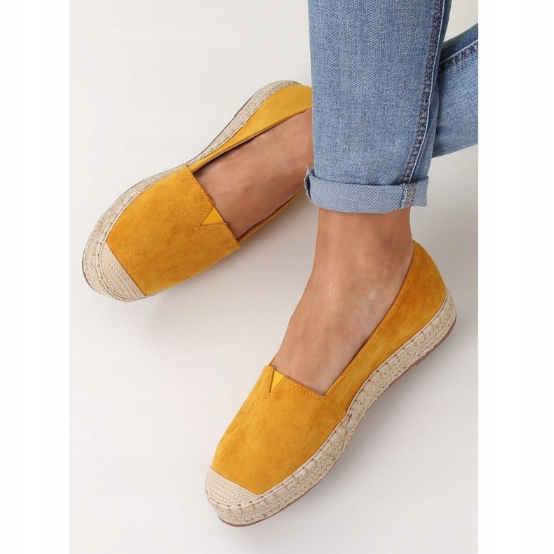 Classic honey espadrilles 99-23A Yellow 2