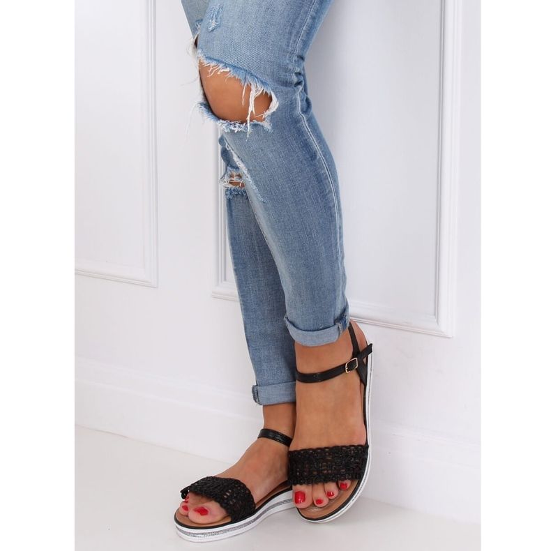 Black sandals for women 35-197 Black 1 Black sandals for women 35-197 Black 1