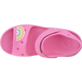 Crocs Imagination Sandal Ps 206145-669 black pink 2