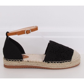 Espadrilles cut black 3035 Black 2