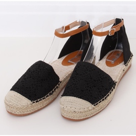 Espadrilles cut black 3035 Black 1