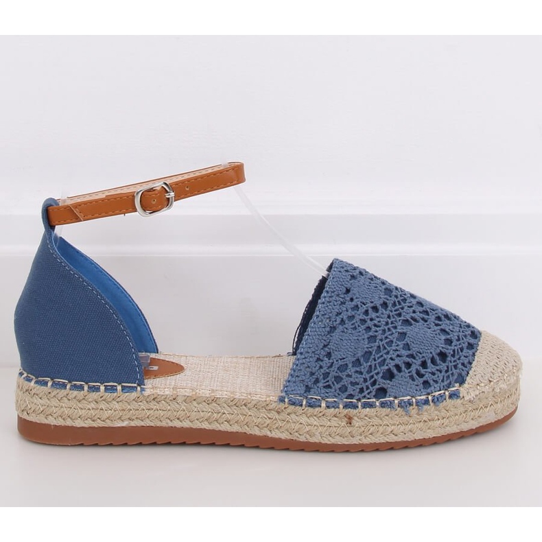 Espadrilles cut blue 3035 Blue 2 Espadrilles cut blue 3035 Blue 2
