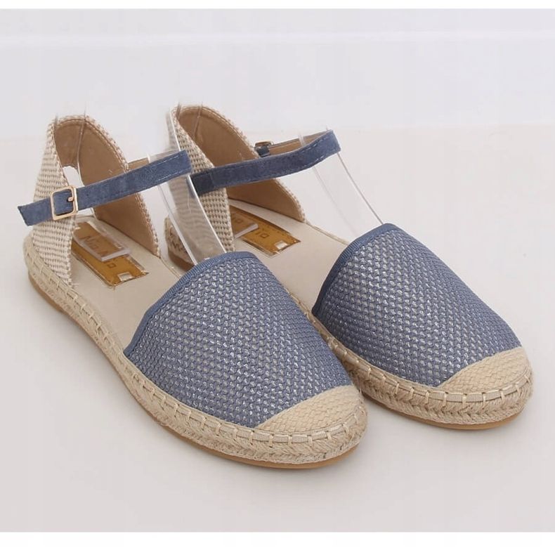 Blue women's espadrilles MB-64119 Blue 1