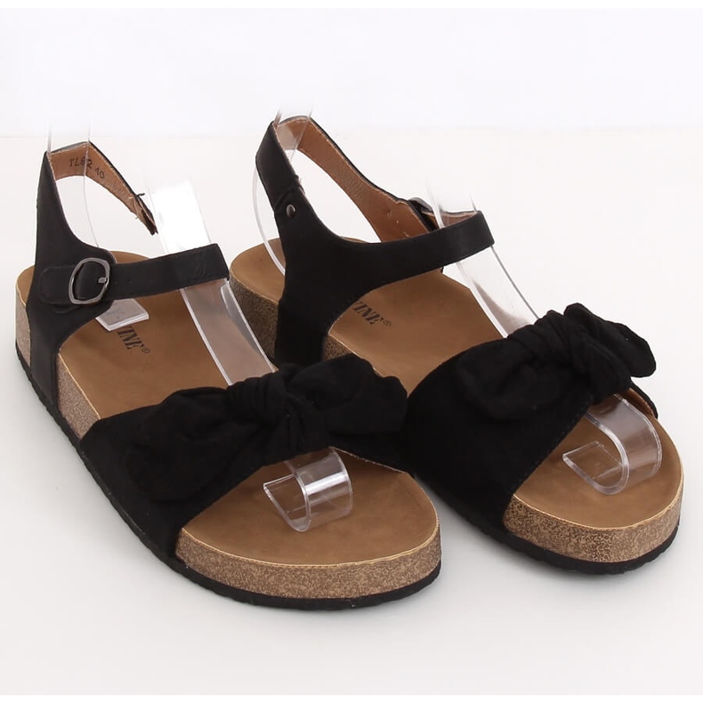 Black women's sandals TL8-2 Black 1 Black women's sandals TL8-2 Black 1