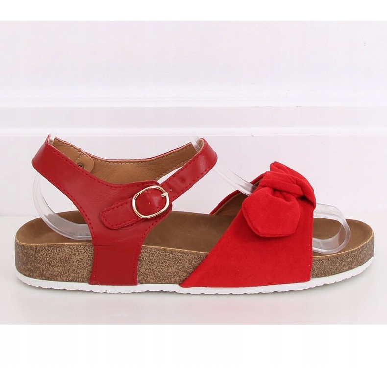 Red women's sandals TL8-2 Red 2