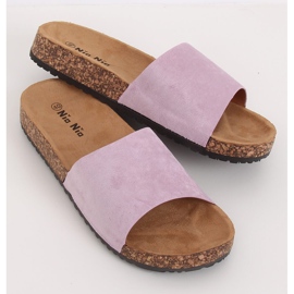 Purple PA-354 Purple cork soles 1