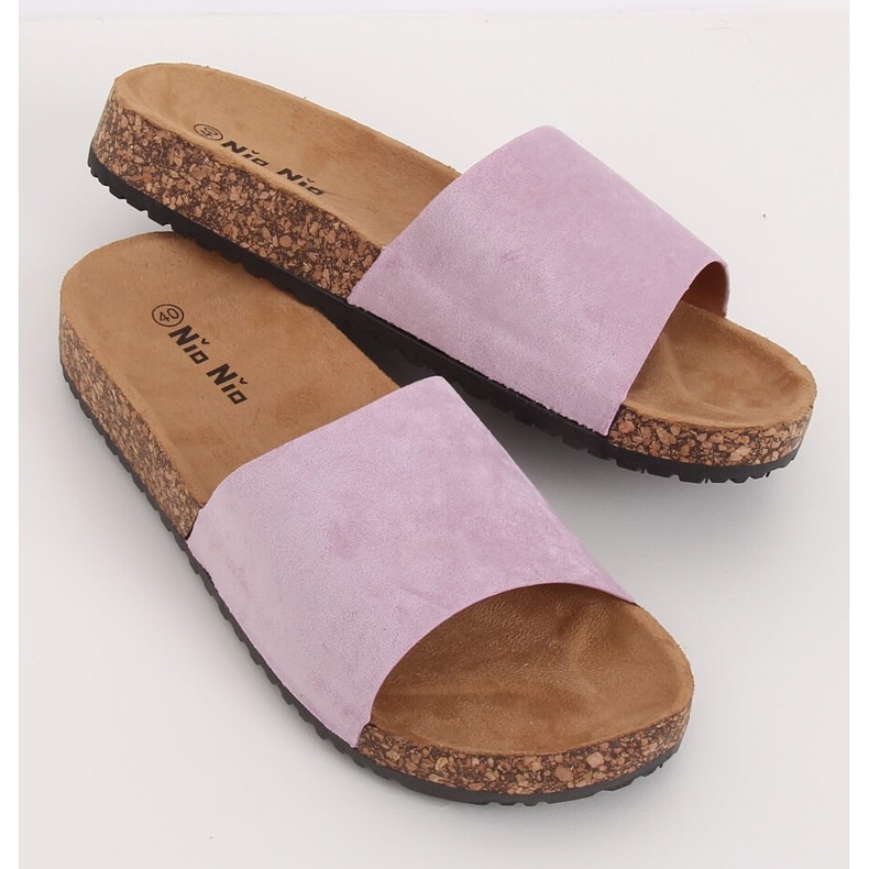 Purple PA-354 Purple cork soles 1