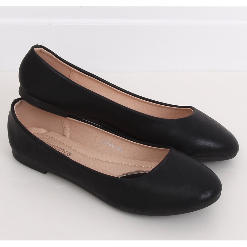 Black women's ballerinas YSD817 Black 2