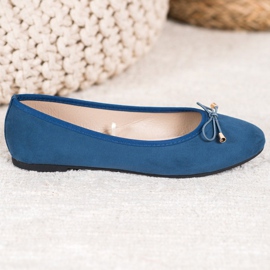 SHELOVET Casual Ballerinas blue 2 SHELOVET Casual Ballerinas blue 2