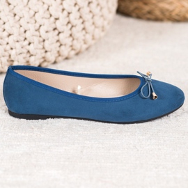 SHELOVET Casual Ballerinas blue 2