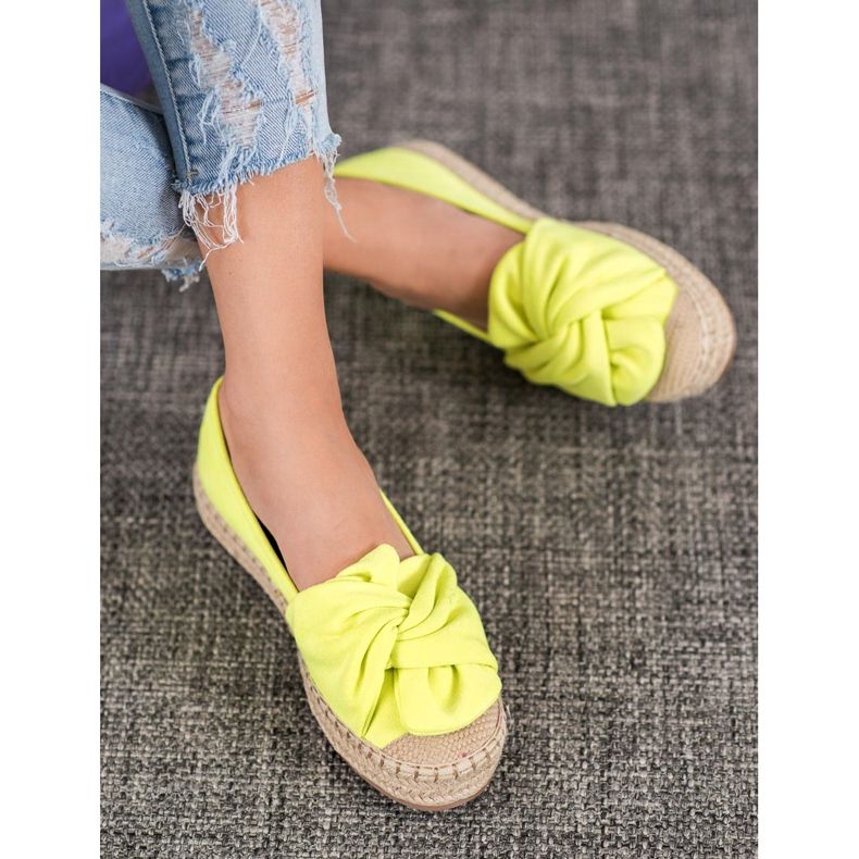 Seastar Suede Espadrilles On The Platform yellow 1