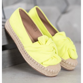 Seastar Suede Espadrilles On The Platform yellow 2