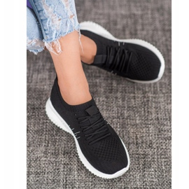 MCKEYLOR openwork shoes black 2