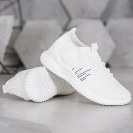 MCKEYLOR openwork shoes white 2