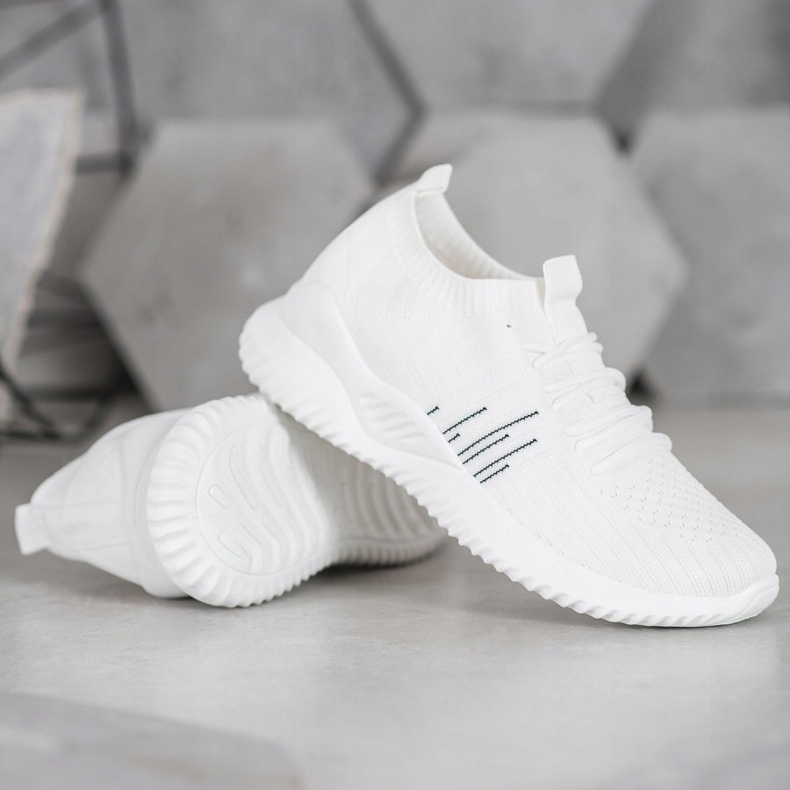 MCKEYLOR openwork shoes white 2