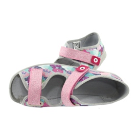 Befado children's shoes 969X149 pink grey multicolored 5