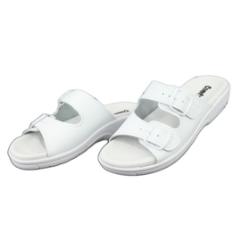 Comfooty Carolina prophylactic white slippers 2