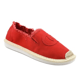 Red slip-on espadrilles NB273P-9 1