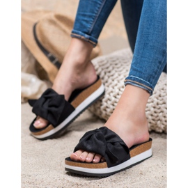 Seastar Casual Suede Slippers black 2 Seastar Casual Suede Slippers black 2
