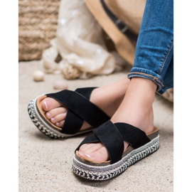Seastar Comfortable Slippers On The Platform black 2