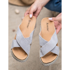 Seastar Comfortable Slippers On The Platform grey 1