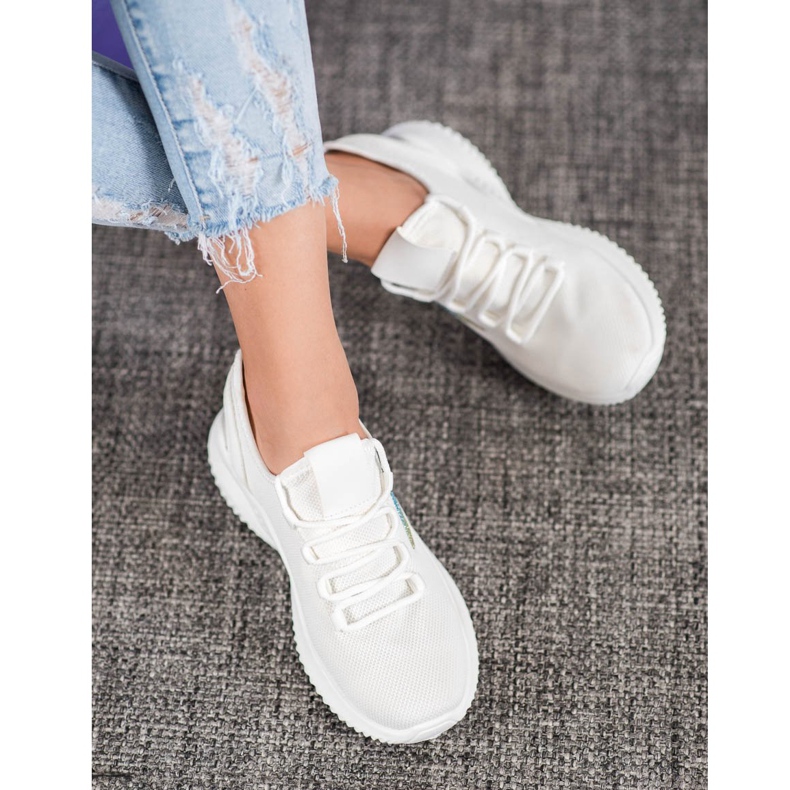 MCKEYLOR Sneakers With Sequins white 1