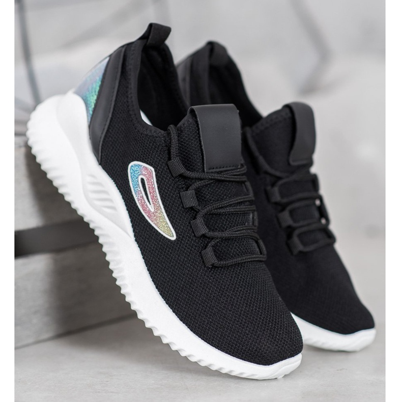 MCKEYLOR Sneakers With Sequins black 1