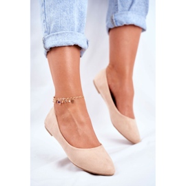 SEA Women's Ballerinas Suede Beige Bueno 1 SEA Women's Ballerinas Suede Beige Bueno 1