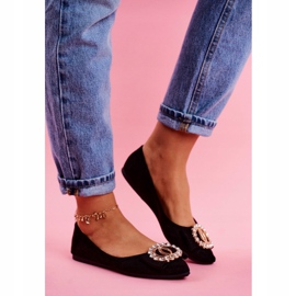 SEA Women's Eco-Suede Black Ballerinas Montreal 1 SEA Women's Eco-Suede Black Ballerinas Montreal 1