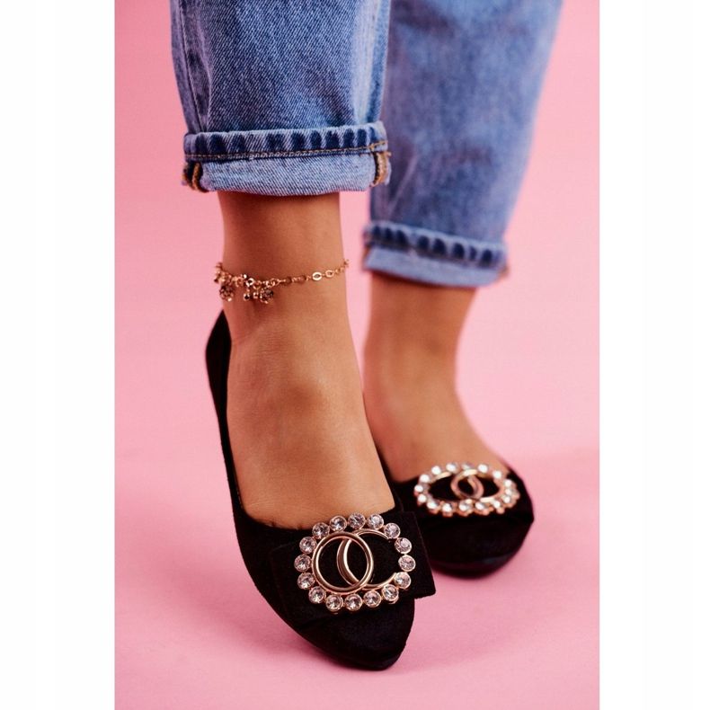 SEA Women's Eco-Suede Black Ballerinas Montreal 2 SEA Women's Eco-Suede Black Ballerinas Montreal 2