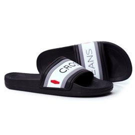 Men's Slippers Cross Jeans Black FF1R4091C 1 Men's Slippers Cross Jeans Black FF1R4091C 1