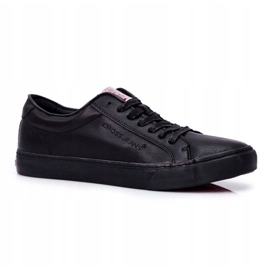 Men's Cross Jeans Black Sneakers FF1R4034C 1