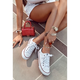 Women's Sneakers Big Star Rubber Toe White DD274336 1