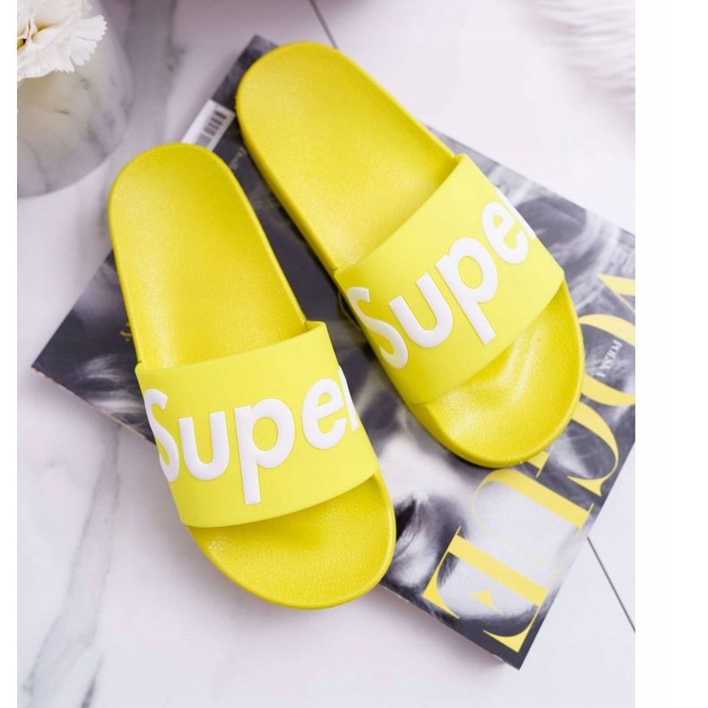 PS1 Women's Yellow Slippers Super Losaria 1 PS1 Women's Yellow Slippers Super Losaria 1