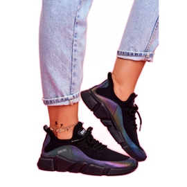 Women's Sport Shoes Big Star Black FF274A053 multicolored 3 Women's Sport Shoes Big Star Black FF274A053 multicolored 3