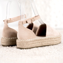 Seastar Beige Espadrilles On The Platform 2