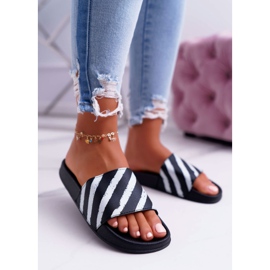 Aynna Women's Black Slippers 1 Aynna Women's Black Slippers 1