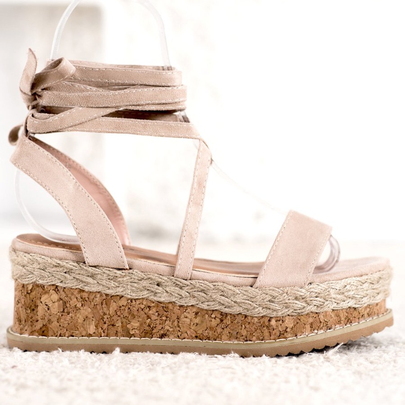 Seastar Tied Suede Sandals brown 2