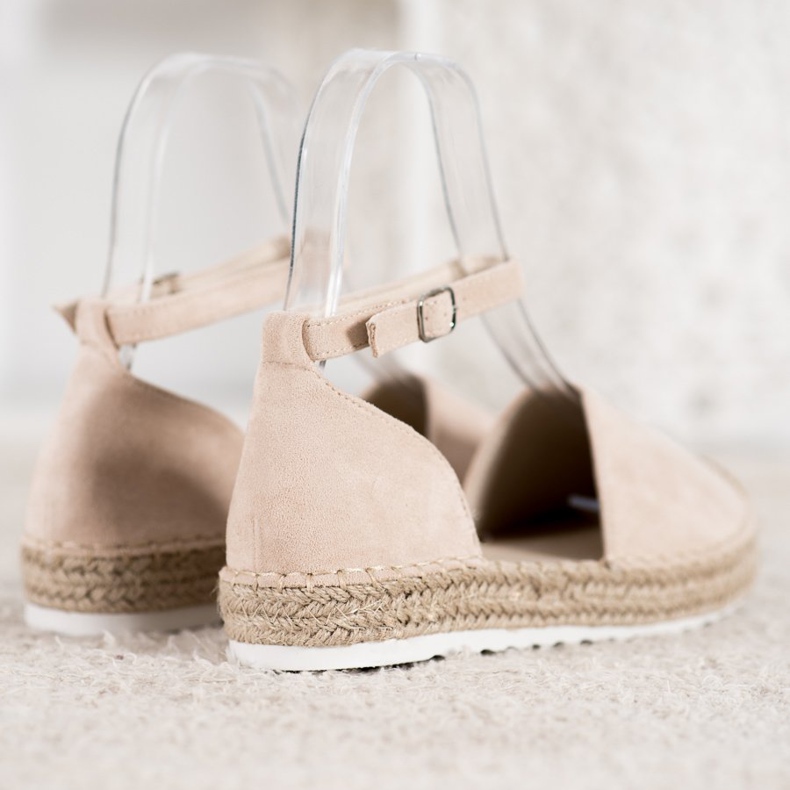 Seastar Suede Espadrilles With Buckle brown 1