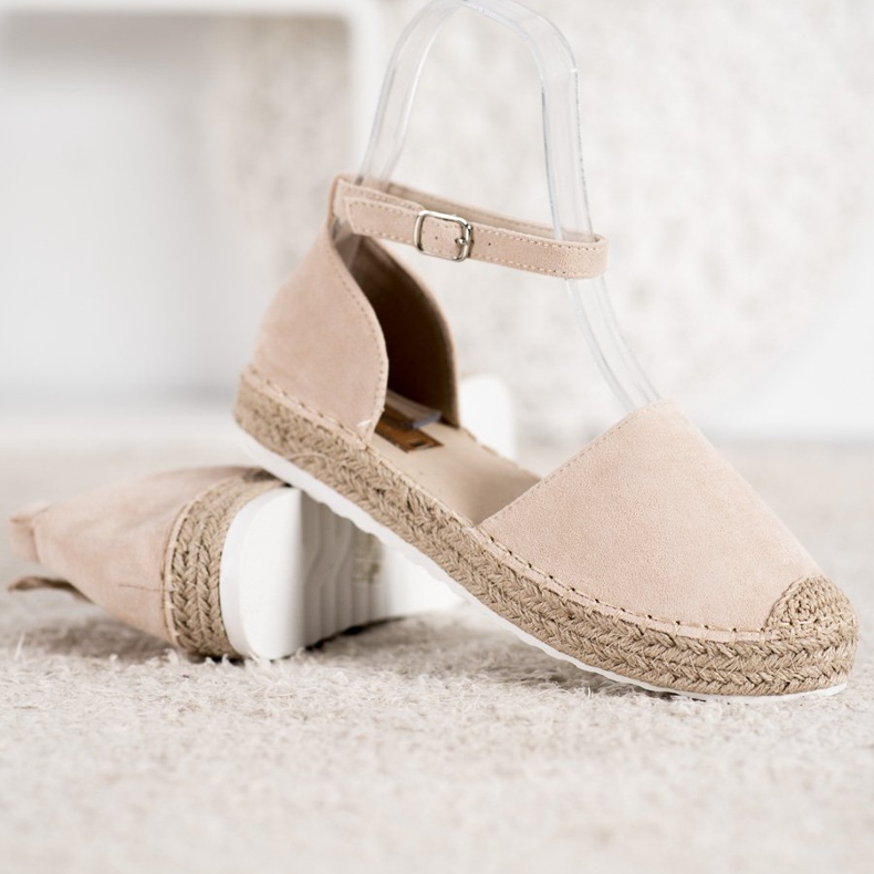 Seastar Suede Espadrilles With Buckle brown 2