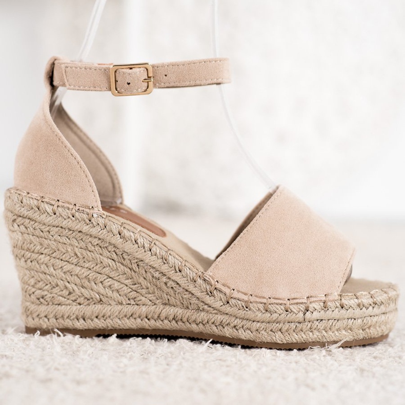 Seastar Sandals On The Straw Wedge brown 2