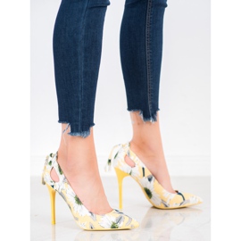 Seastar Stylish Pins In Flowers multicolored yellow 1