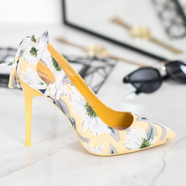 Seastar Stylish Pins In Flowers multicolored yellow 2