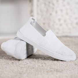 White MCKEYLOR Slipons 2