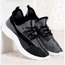 MCKEYLOR textile shoes white black 2