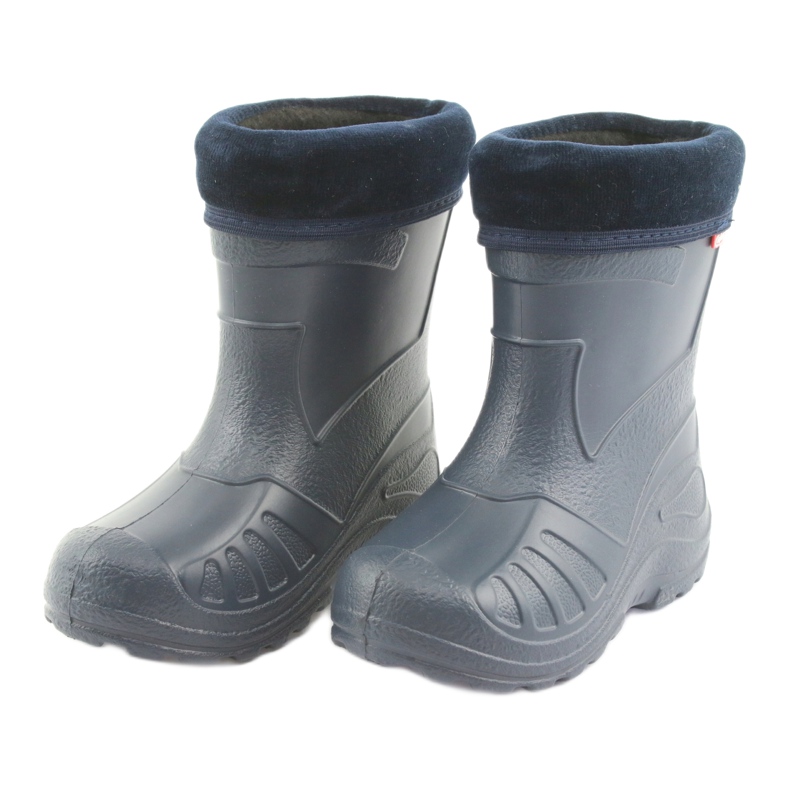 Befado children's navy blue rain boots 162x103 3