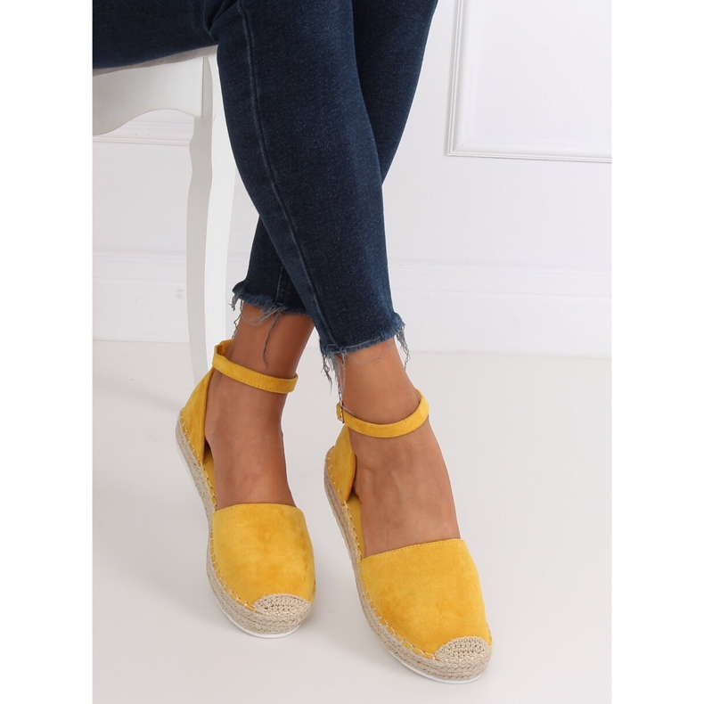 Women's honey espadrilles JH95P Yellow 1
