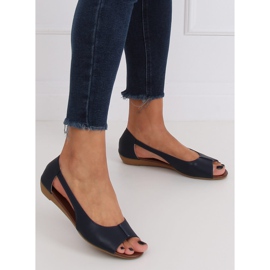 Open shoes navy blue NH-23P DK.BLUE 1