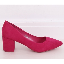 Pumps on a fuchsia GG-76P Fushia post pink 2